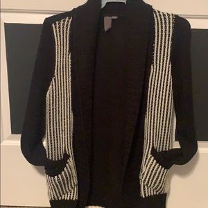 Black and White cardigan